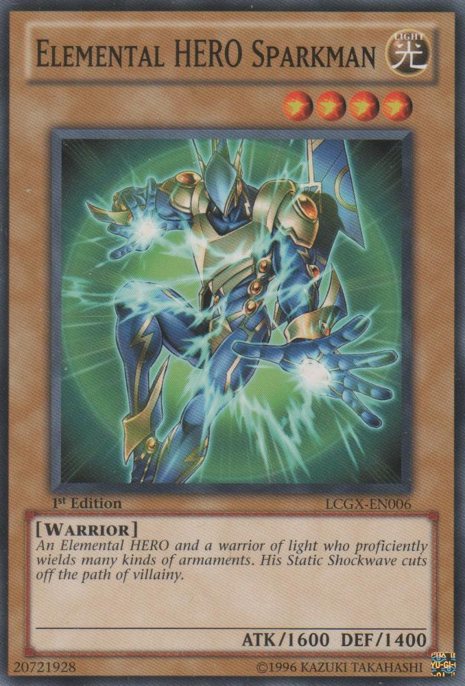 Elemental HERO Sparkman [LCGX-EN006] Common | GnG Games