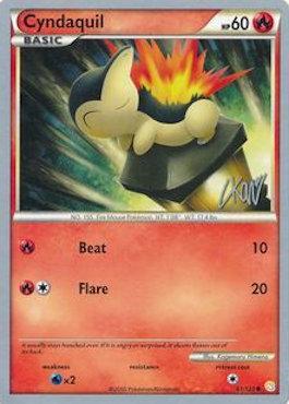 Cyndaquil (61/123) (Reshiphlosion - Christopher Kan) [World Championships 2011] | GnG Games