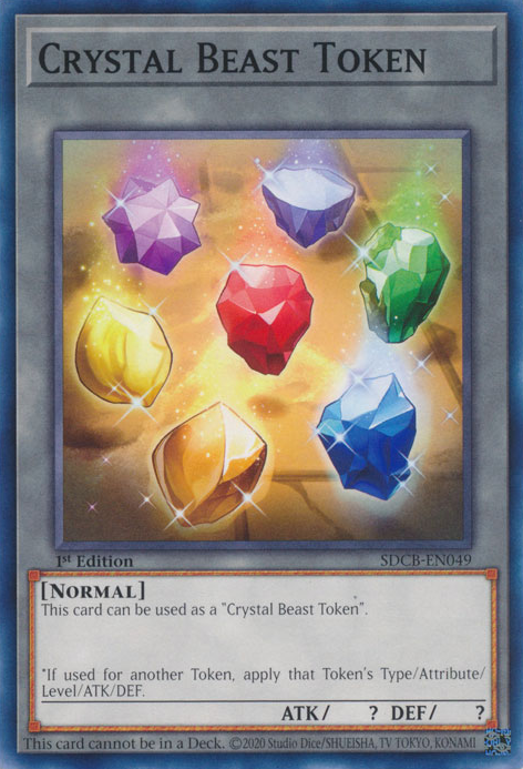 Crystal Beast Token [SDCB-EN049] Common | GnG Games