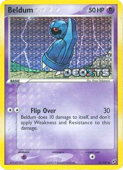 Beldum (55/107) (Stamped) [EX: Deoxys] | GnG Games