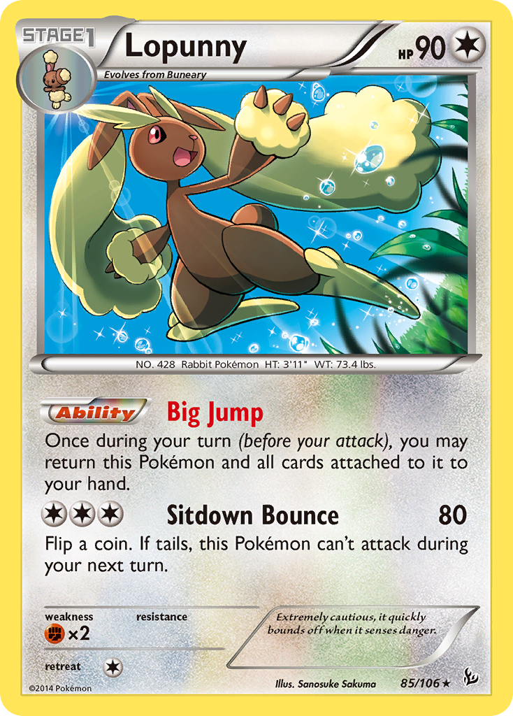 Lopunny (85/106) [XY: Flashfire] | GnG Games