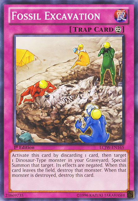 Fossil Excavation [LCJW-EN165] Common | GnG Games