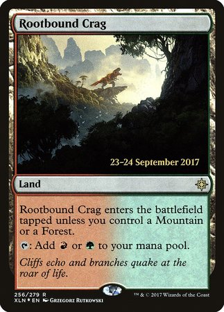 Rootbound Crag [Ixalan Promos] | GnG Games