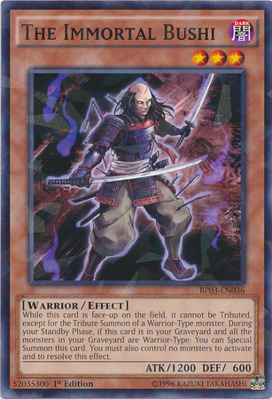 The Immortal Bushi (Shatterfoil) [BP03-EN036] Common | GnG Games