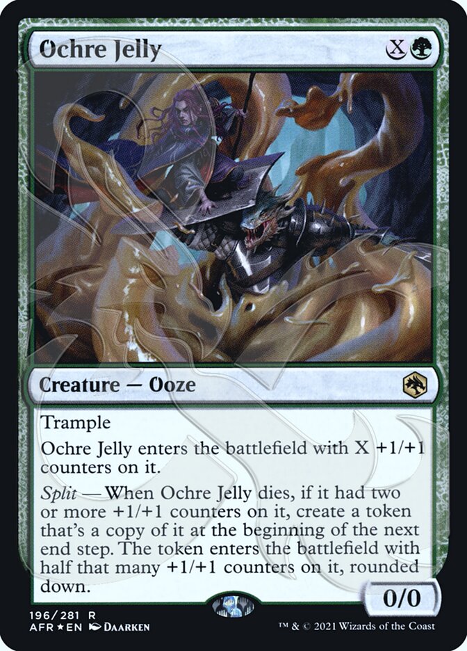 Ochre Jelly (Ampersand Promo) [Dungeons & Dragons: Adventures in the Forgotten Realms Promos] | GnG Games