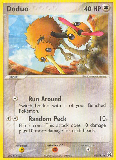 Doduo (62/112) [EX: FireRed & LeafGreen] | GnG Games