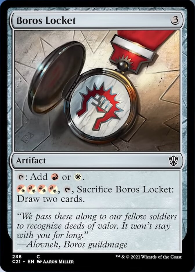 Boros Locket [Commander 2021] | GnG Games
