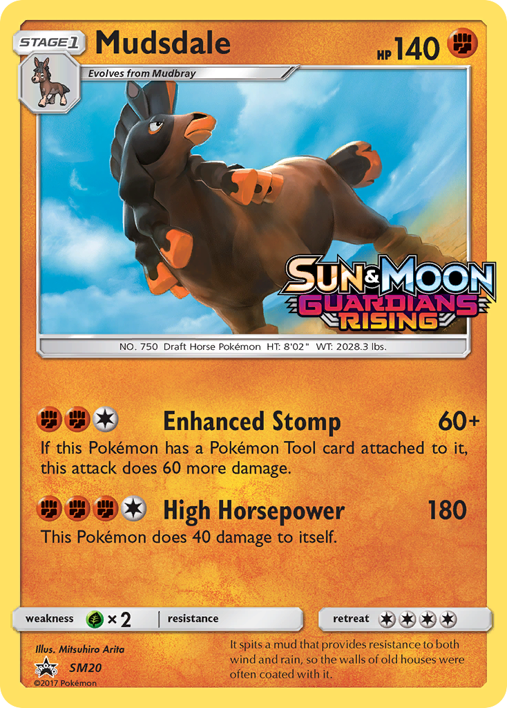 Mudsdale (SM20) [Sun & Moon: Black Star Promos] | GnG Games