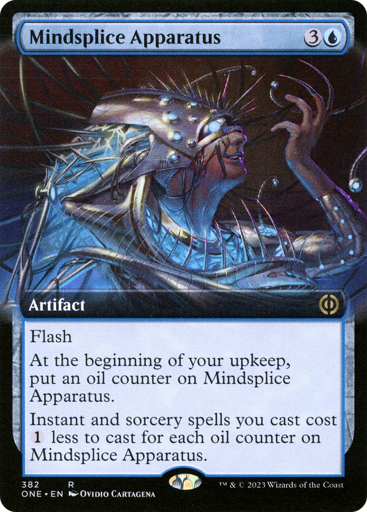 Mindsplice Apparatus (Extended Art) [Phyrexia: All Will Be One] | GnG Games