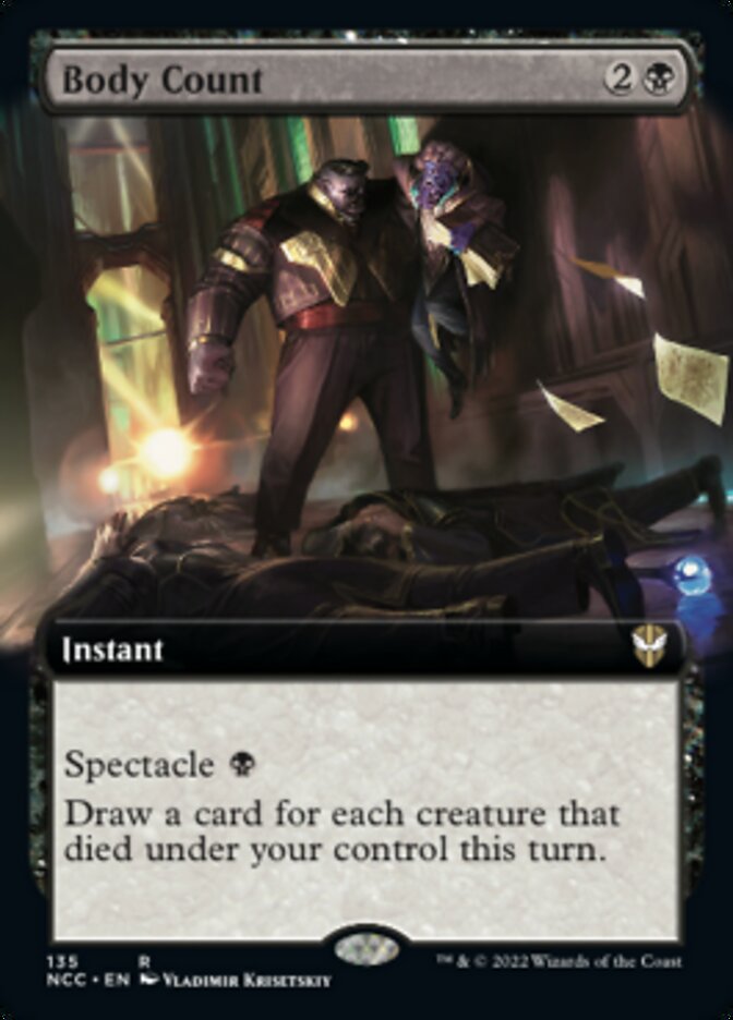 Body Count (Extended Art) [Streets of New Capenna Commander] | GnG Games