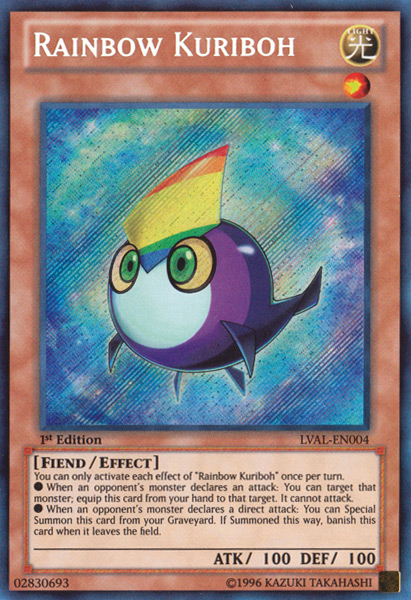 Rainbow Kuriboh [LVAL-EN004] Secret Rare | GnG Games