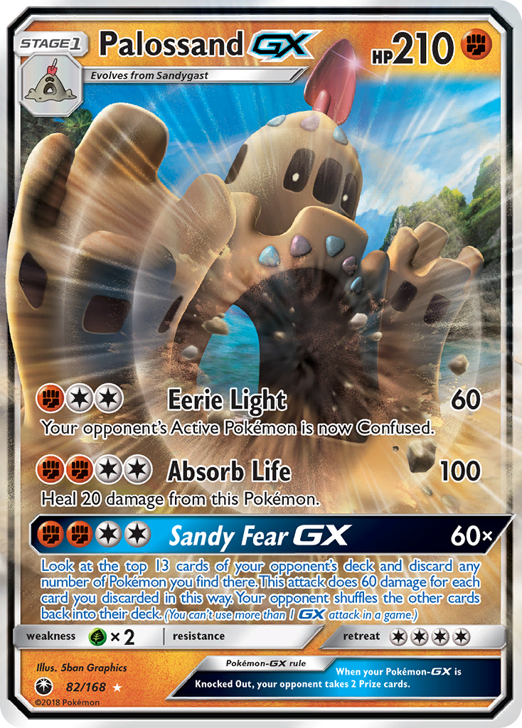 Palossand GX (82/168) [Sun & Moon: Celestial Storm] | GnG Games