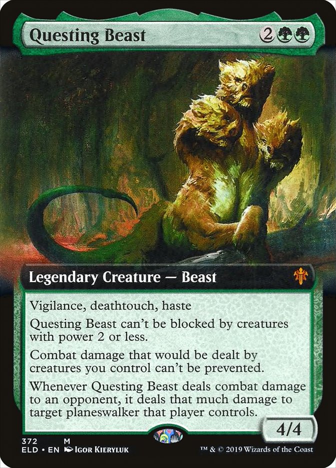 Questing Beast (Extended Art) [Throne of Eldraine] | GnG Games