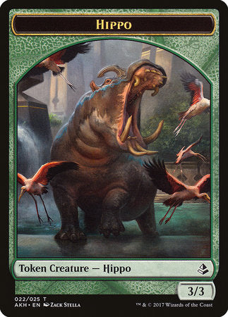 Hippo Token [Amonkhet Tokens] | GnG Games