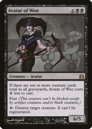 Avatar of Woe [Commander 2011] | GnG Games