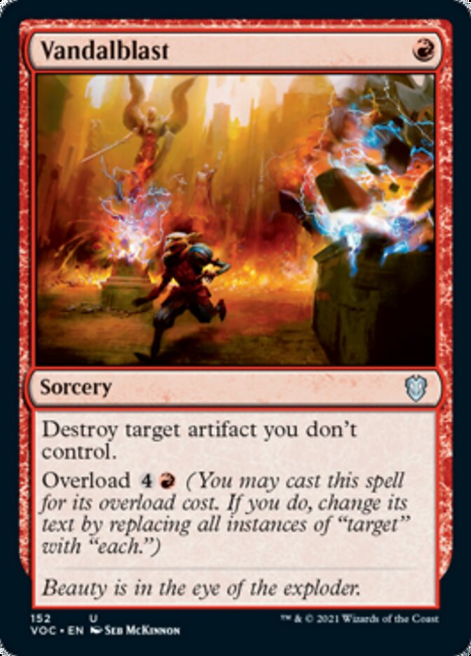Vandalblast [Innistrad: Crimson Vow Commander] | GnG Games