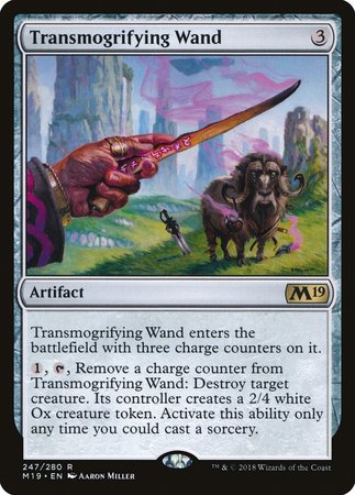 Transmogrifying Wand [Core Set 2019] | GnG Games