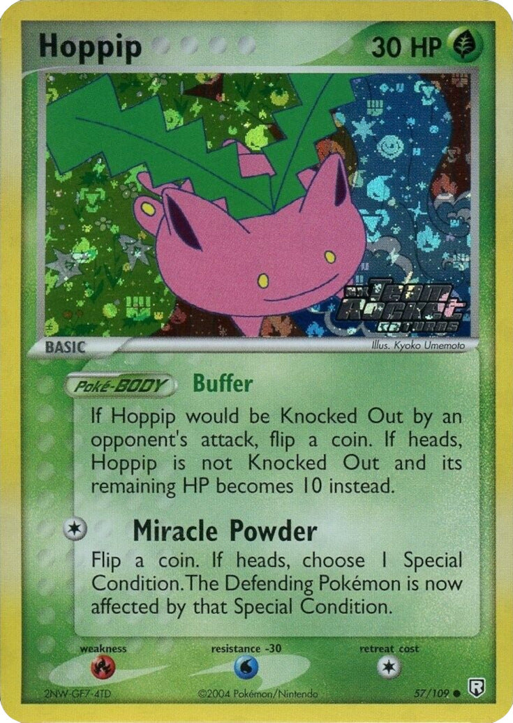 Hoppip (57/109) (Stamped) [EX: Team Rocket Returns] | GnG Games