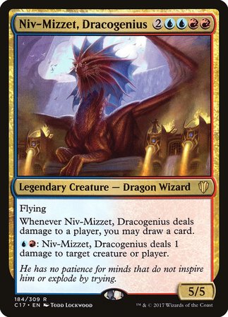 Niv-Mizzet, Dracogenius [Commander 2017] | GnG Games