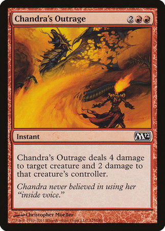 Chandra's Outrage [Magic 2012] | GnG Games