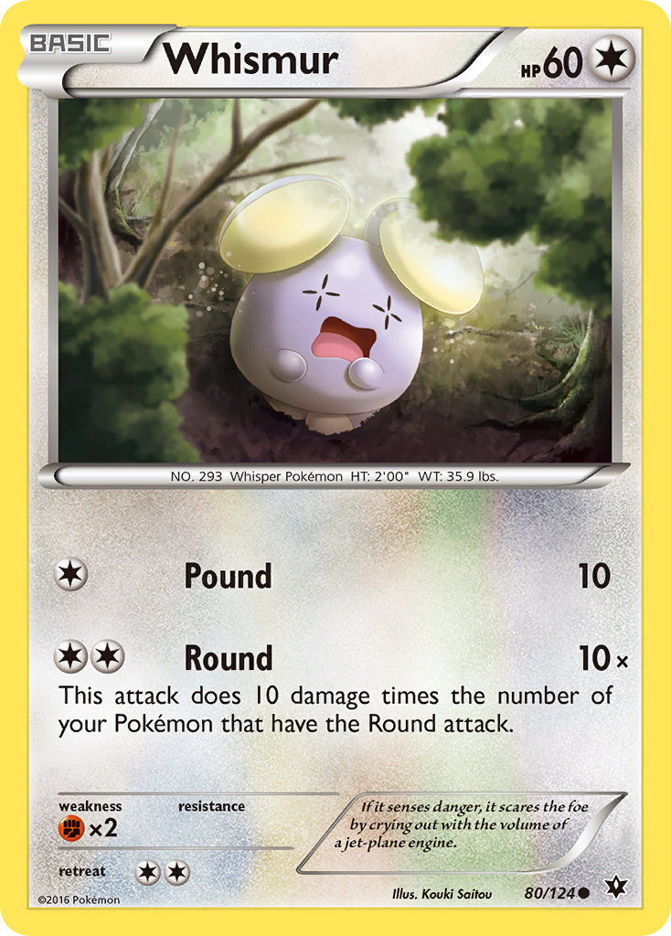 Whismur (80/124) [XY: Fates Collide] | GnG Games