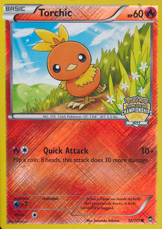 Torchic (12/111) (City Championship Promo) [XY: Furious Fists] | GnG Games