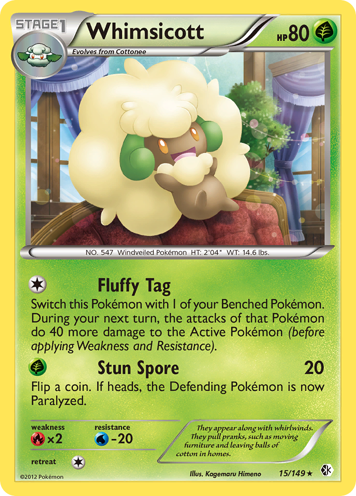 Whimsicott (15/149) [Black & White: Boundaries Crossed] | GnG Games