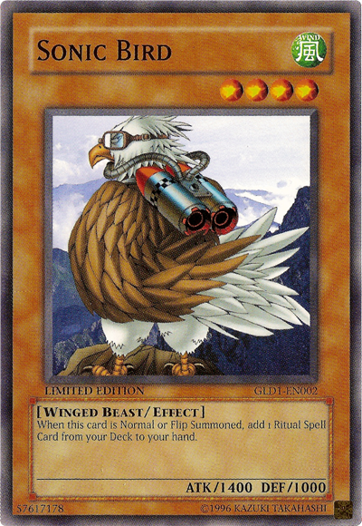 Sonic Bird [GLD1-EN002] Common | GnG Games