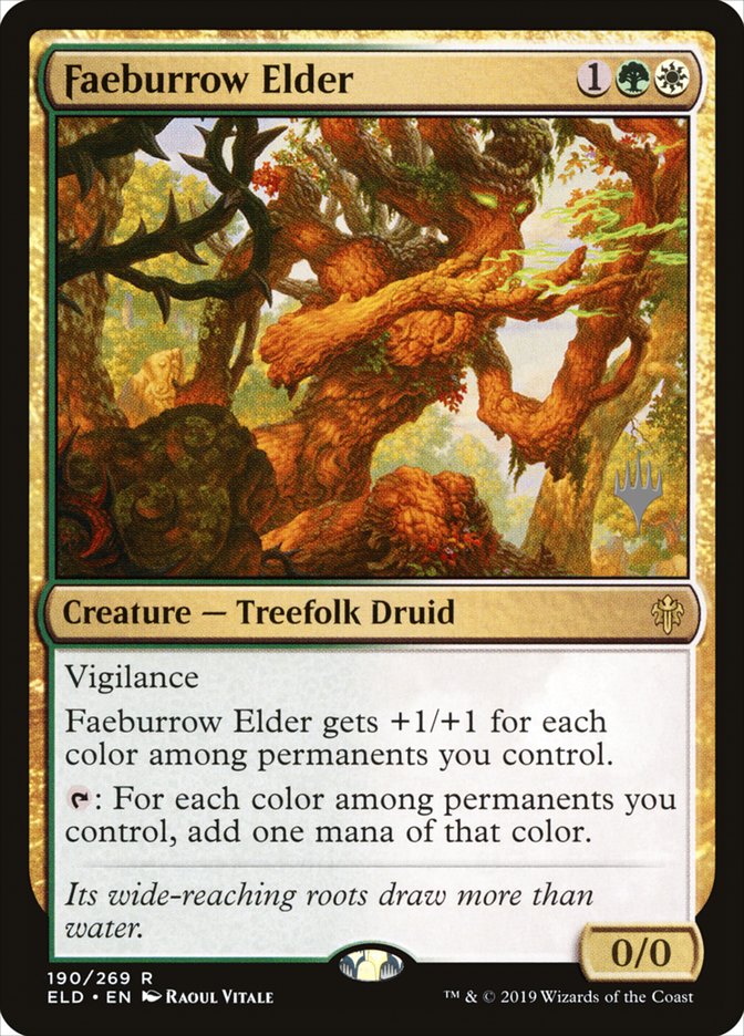 Faeburrow Elder (Promo Pack) [Throne of Eldraine Promos] | GnG Games