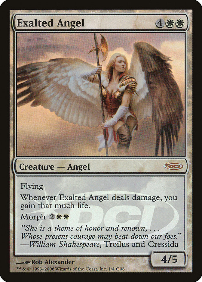 Exalted Angel [Judge Gift Cards 2006] | GnG Games