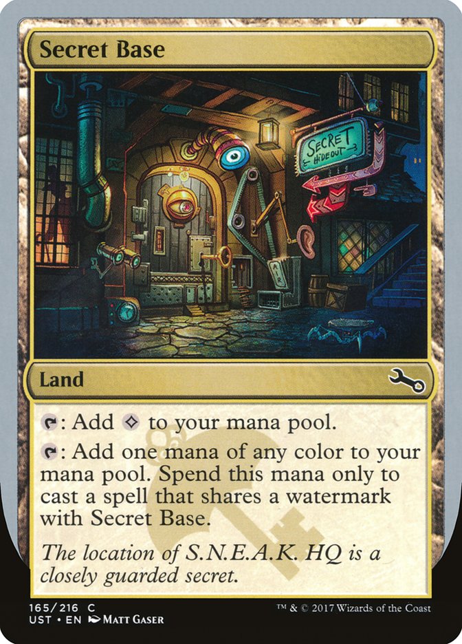 Secret Base (Artist: Matt Gaser) [Unstable] | GnG Games