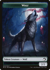 Wolf (013) // Treasure (015) Double-sided Token [Challenger Decks 2022 Tokens] | GnG Games