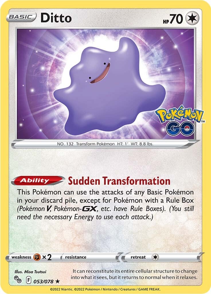 Ditto (053/078) [Pokémon GO] | GnG Games