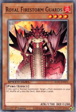 Royal Firestorm Guards [SGX1-ENH11] Common | GnG Games