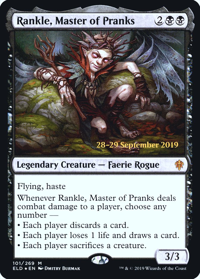 Rankle, Master of Pranks  [Throne of Eldraine Prerelease Promos] | GnG Games