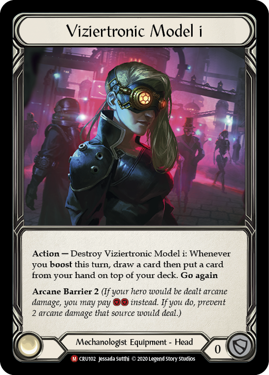 Viziertronic Model i [CRU102] 1st Edition Cold Foil | GnG Games