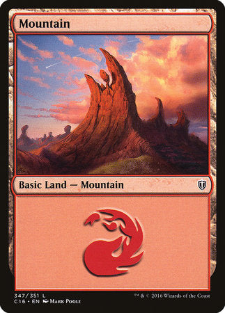 Mountain (347) [Commander 2016] | GnG Games