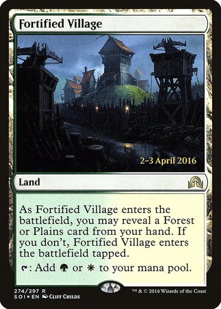 Fortified Village [Shadows over Innistrad Promos] | GnG Games