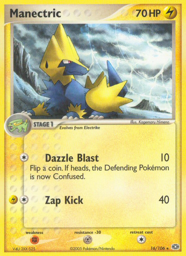 Manectric (16/106) [EX: Emerald] | GnG Games