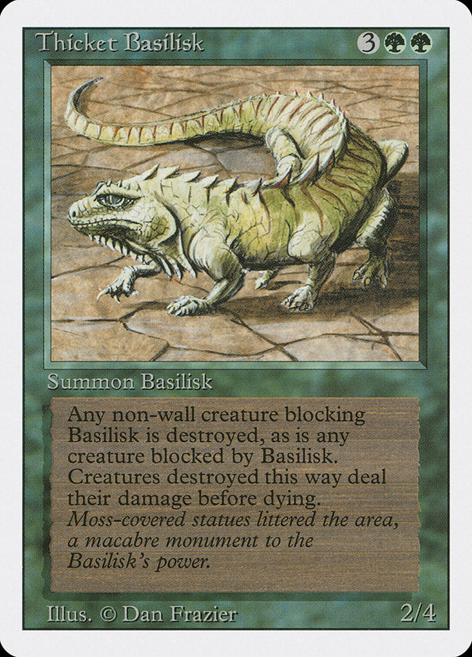 Thicket Basilisk [Revised Edition] | GnG Games