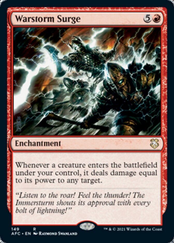 Warstorm Surge [Dungeons & Dragons: Adventures in the Forgotten Realms Commander] | GnG Games