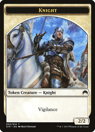 Knight Token [Magic Origins Tokens] | GnG Games