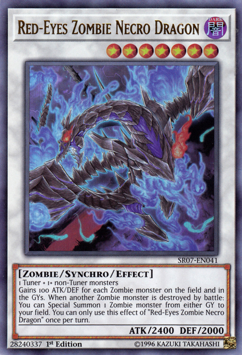 Red-Eyes Zombie Necro Dragon [SR07-EN041] Ultra Rare | GnG Games