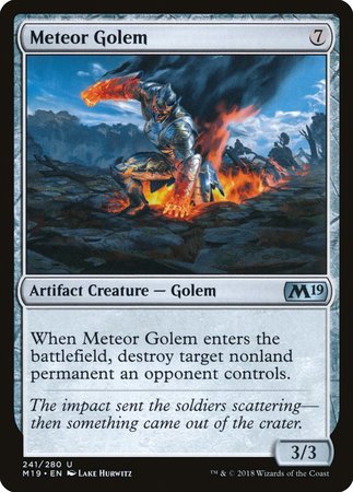 Meteor Golem [Core Set 2019] | GnG Games