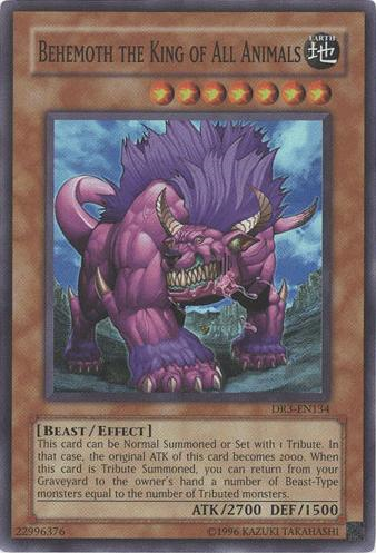 Behemoth the King of All Animals [DR3-EN134] Super Rare | GnG Games