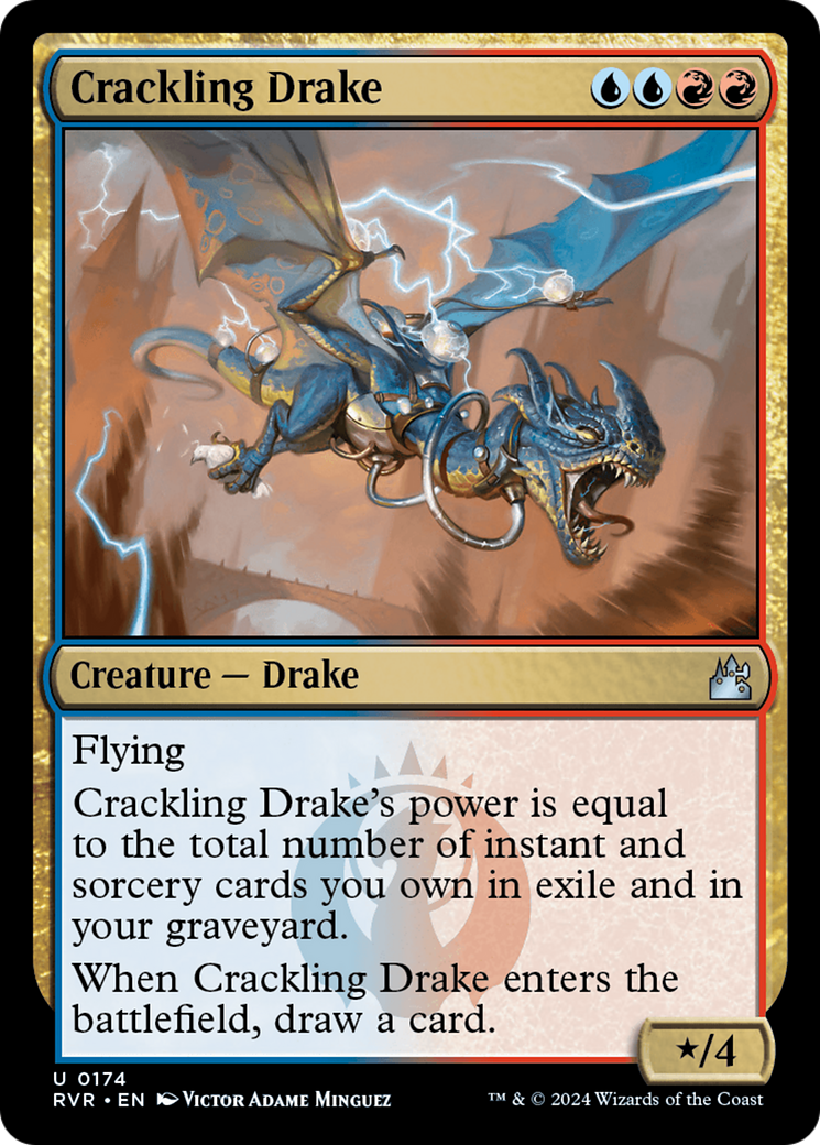 Crackling Drake [Ravnica Remastered] | GnG Games