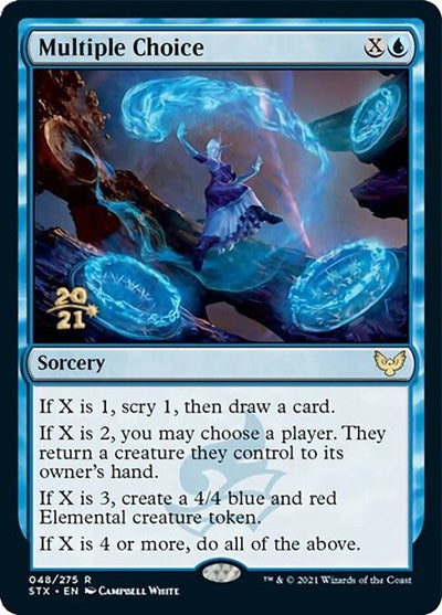 Multiple Choice [Strixhaven: School of Mages Prerelease Promos] | GnG Games