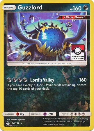 Guzzlord (80/131) (League Promo) [Sun & Moon: Forbidden Light] | GnG Games