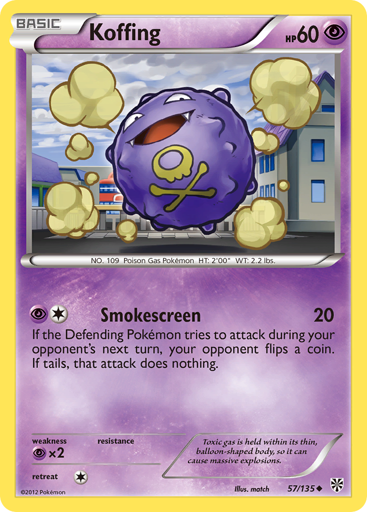 Koffing (57/135) [Black & White: Plasma Storm] | GnG Games