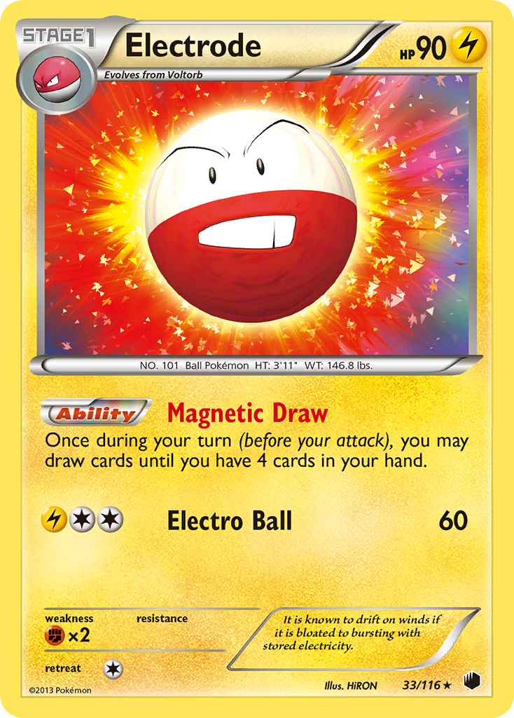 Electrode (33/116) [Black & White: Plasma Freeze] | GnG Games